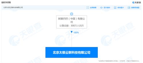 太极云联注册资本激增500%，阿里巴巴中国全资控股深化应用软件服务布局
